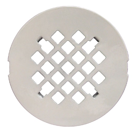 Jones Stephens 4-1/4in. White Replacement Strainer, Snap-in D40009